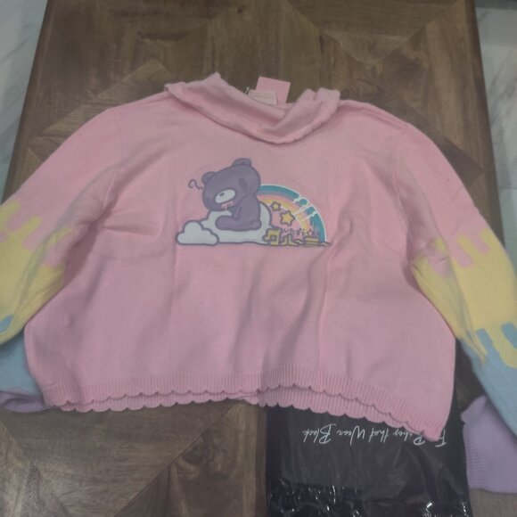 Gloomy Bear for My Violet  cardigan size 3xl New (2x-3x) - Picture 1 of 6